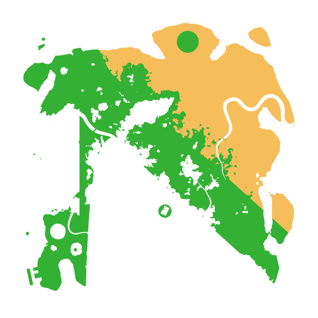 Biome Rust Map: Procedural Map, Size: 3850, Seed: 1049489987