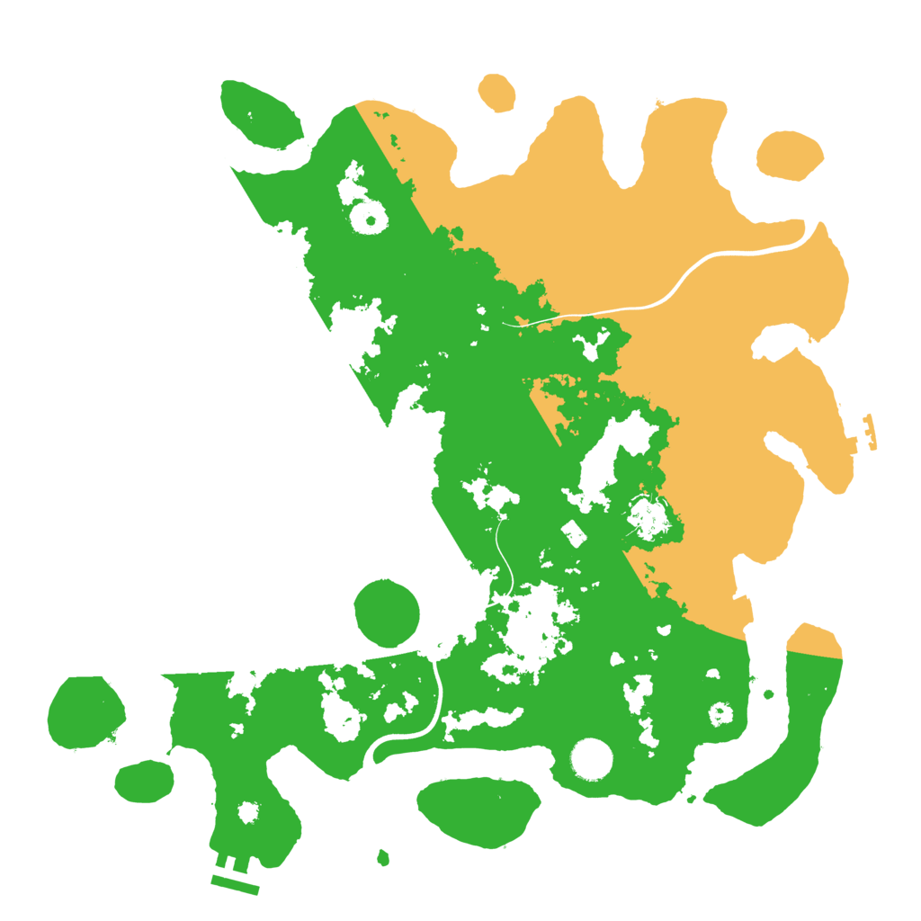 Biome Rust Map: Procedural Map, Size: 3850, Seed: 1686910547