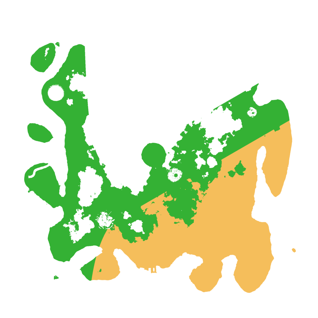 Biome Rust Map: Procedural Map, Size: 3500, Seed: 1108876124