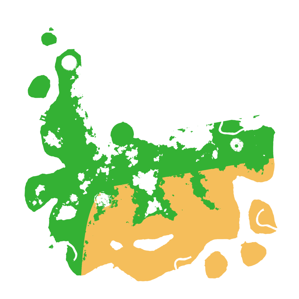 Biome Rust Map: Procedural Map, Size: 3500, Seed: 1342098493