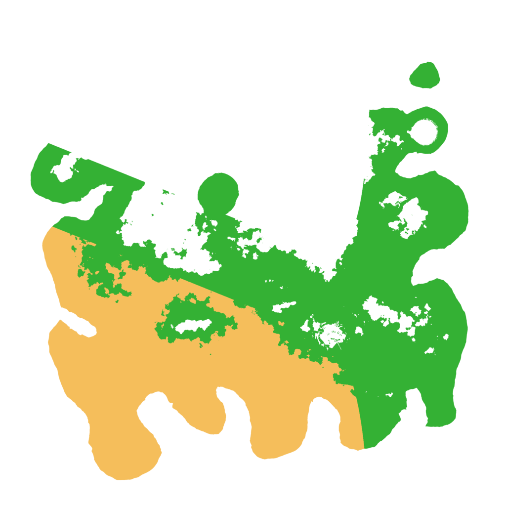 Biome Rust Map: Barren, Size: 3500, Seed: 811226250