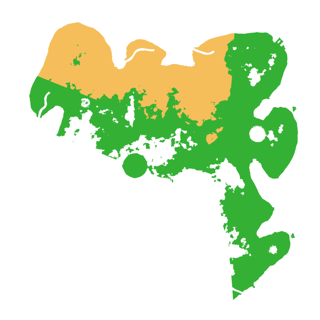 Biome Rust Map: Procedural Map, Size: 3500, Seed: 1028626751