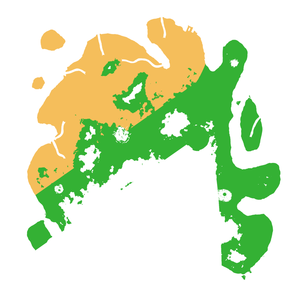 Biome Rust Map: Procedural Map, Size: 3500, Seed: 2146907007