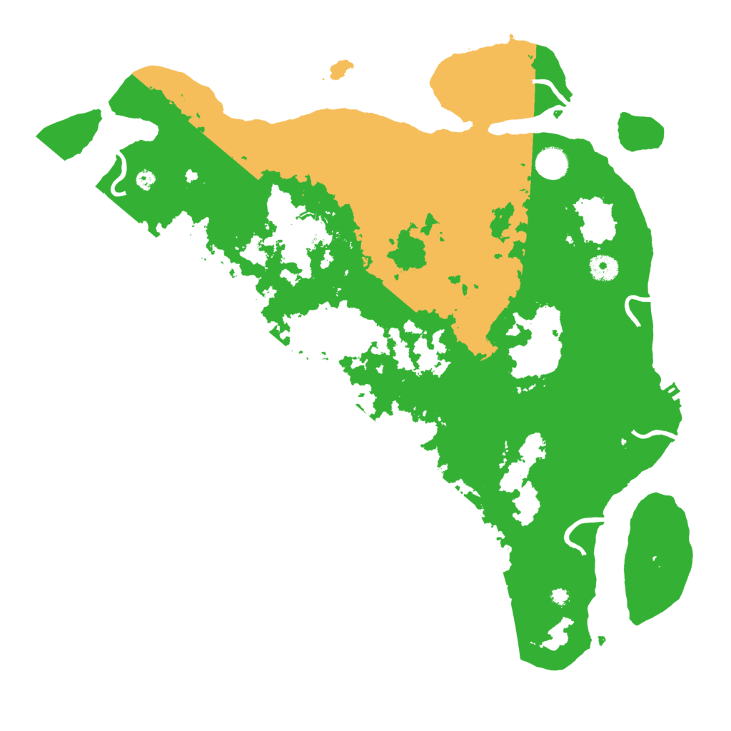 Biome Rust Map: Procedural Map, Size: 4000, Seed: 519