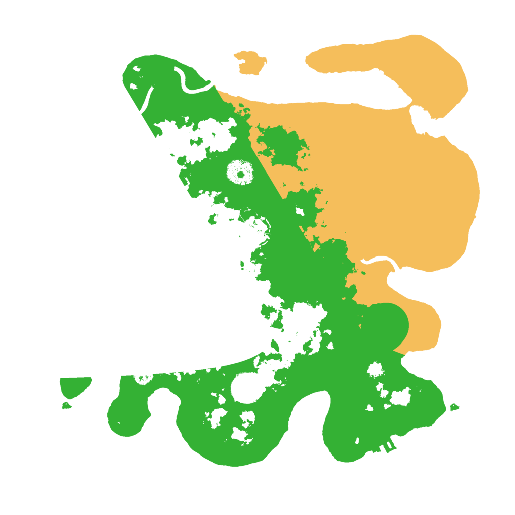 Biome Rust Map: Procedural Map, Size: 3000, Seed: 50303