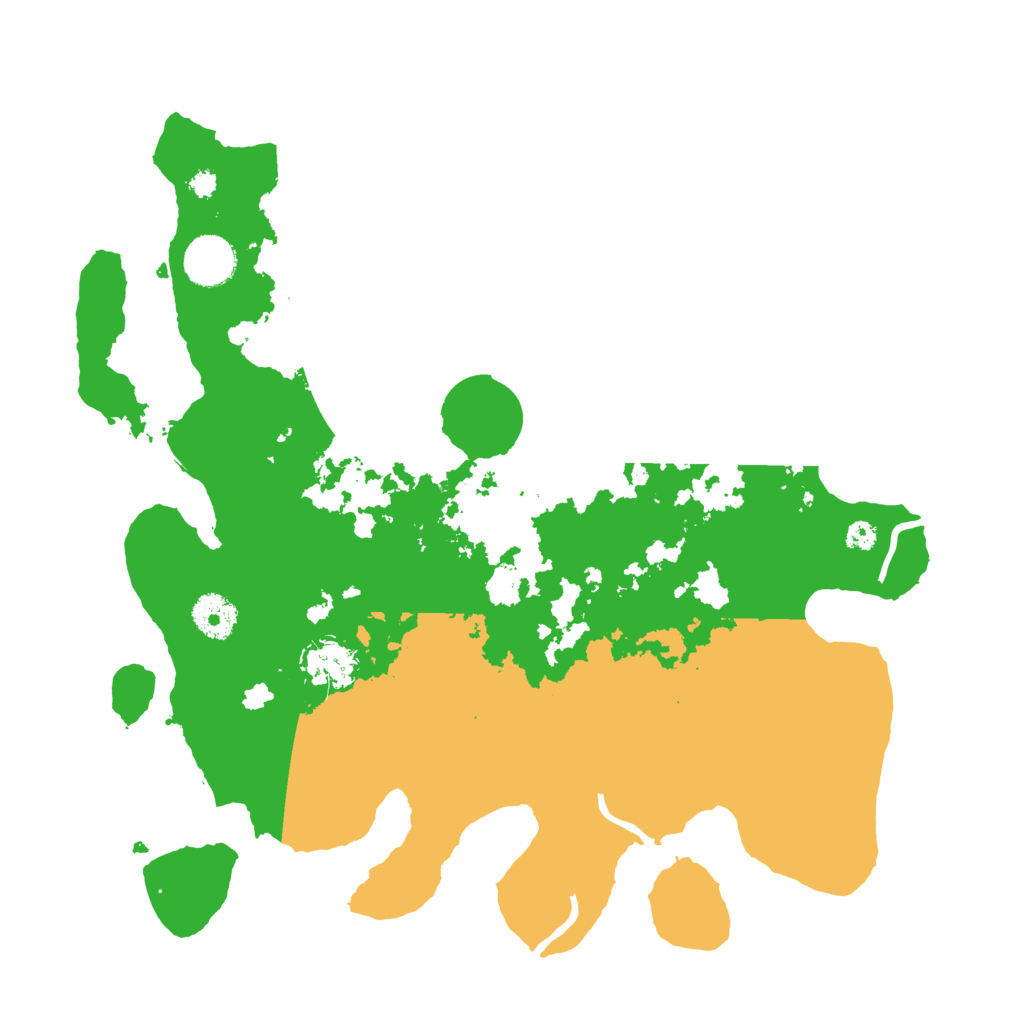 Biome Rust Map: Procedural Map, Size: 3500, Seed: 2180647