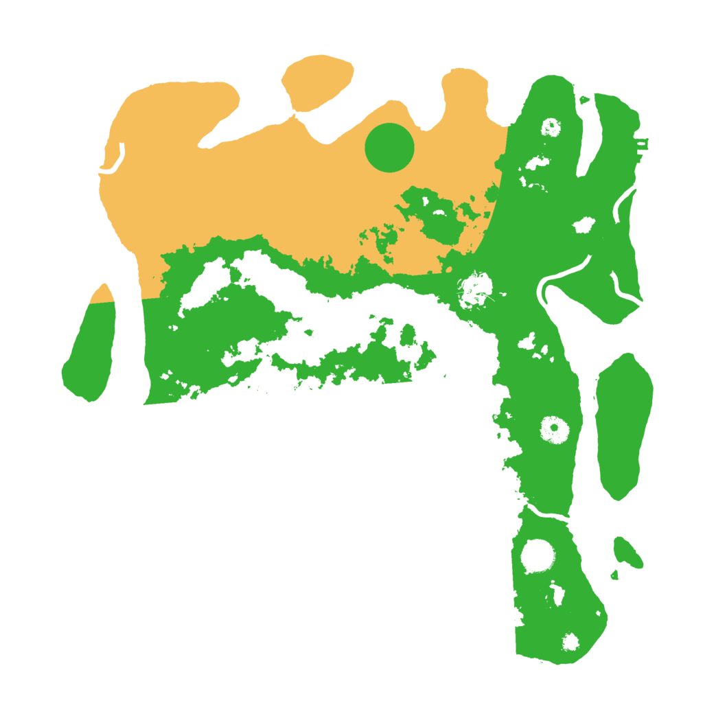 Biome Rust Map: Procedural Map, Size: 3750, Seed: 1511237275