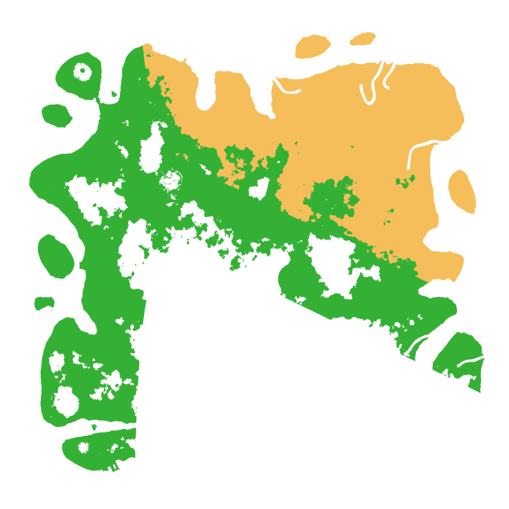 Biome Rust Map: Procedural Map, Size: 4300, Seed: 345209958
