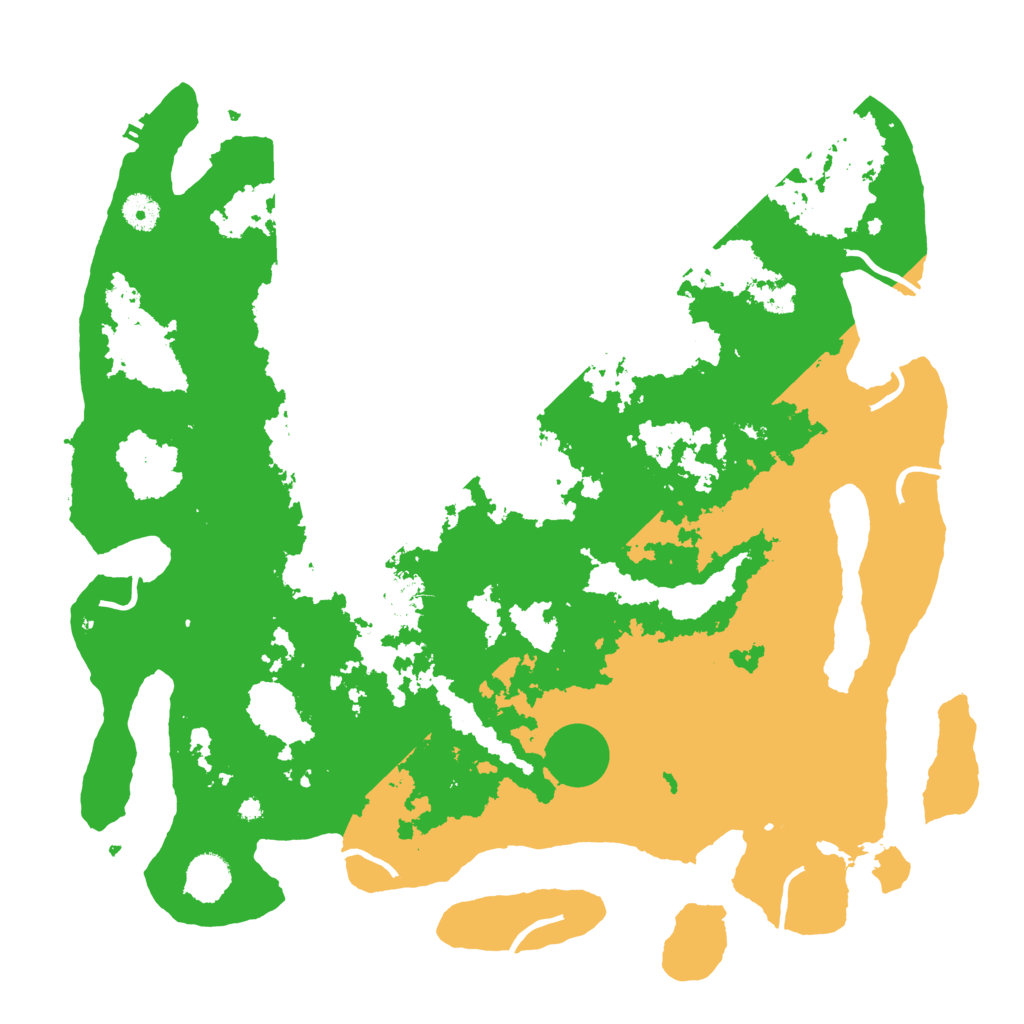 Biome Rust Map: Procedural Map, Size: 4250, Seed: 1677723830