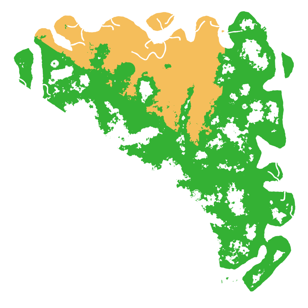 Biome Rust Map: Procedural Map, Size: 6000, Seed: 694209754