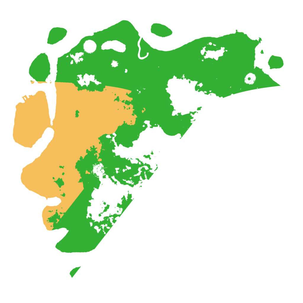 Biome Rust Map: Procedural Map, Size: 4100, Seed: 53958