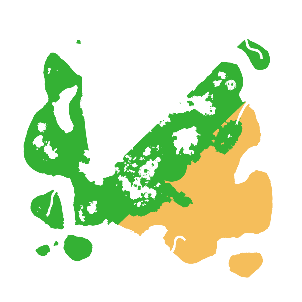 Biome Rust Map: Procedural Map, Size: 3000, Seed: 446969