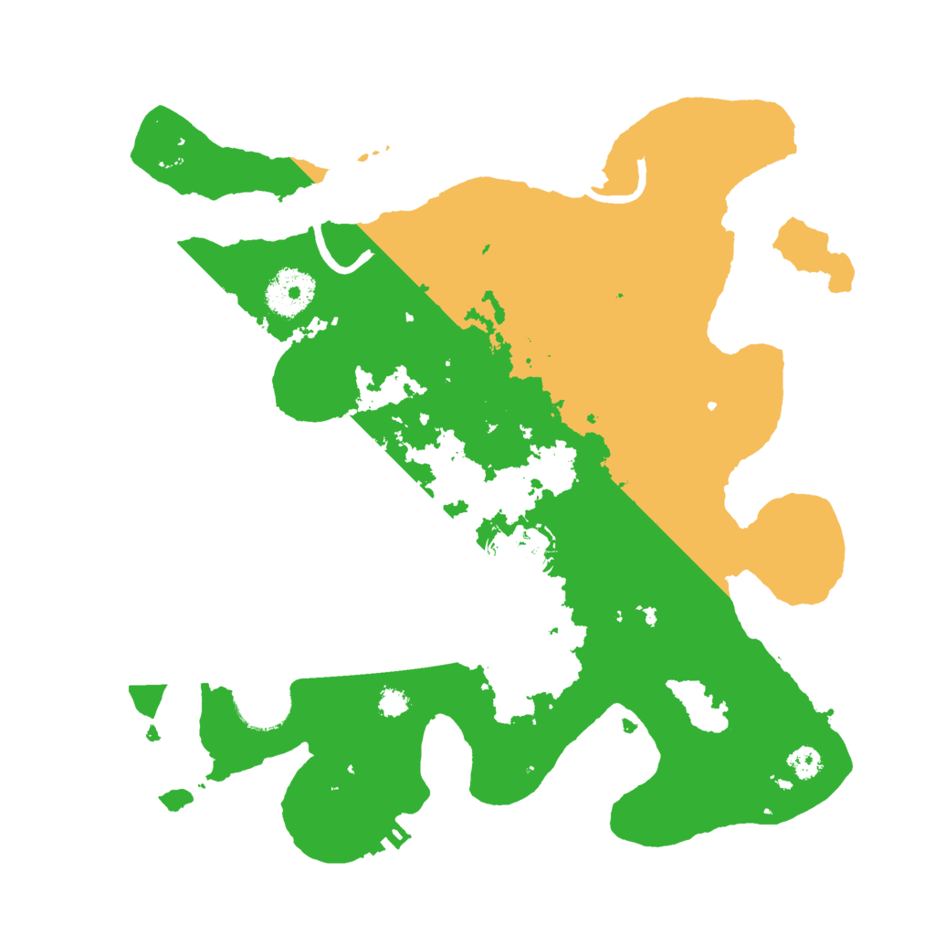 Biome Rust Map: Procedural Map, Size: 3000, Seed: 1840473831