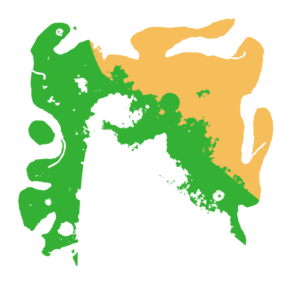 Biome Rust Map: Procedural Map, Size: 4000, Seed: 54330