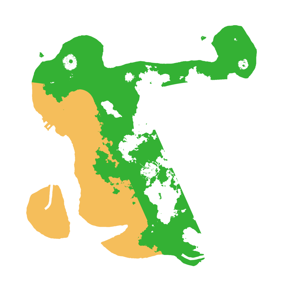 Biome Rust Map: Procedural Map, Size: 3000, Seed: 23643