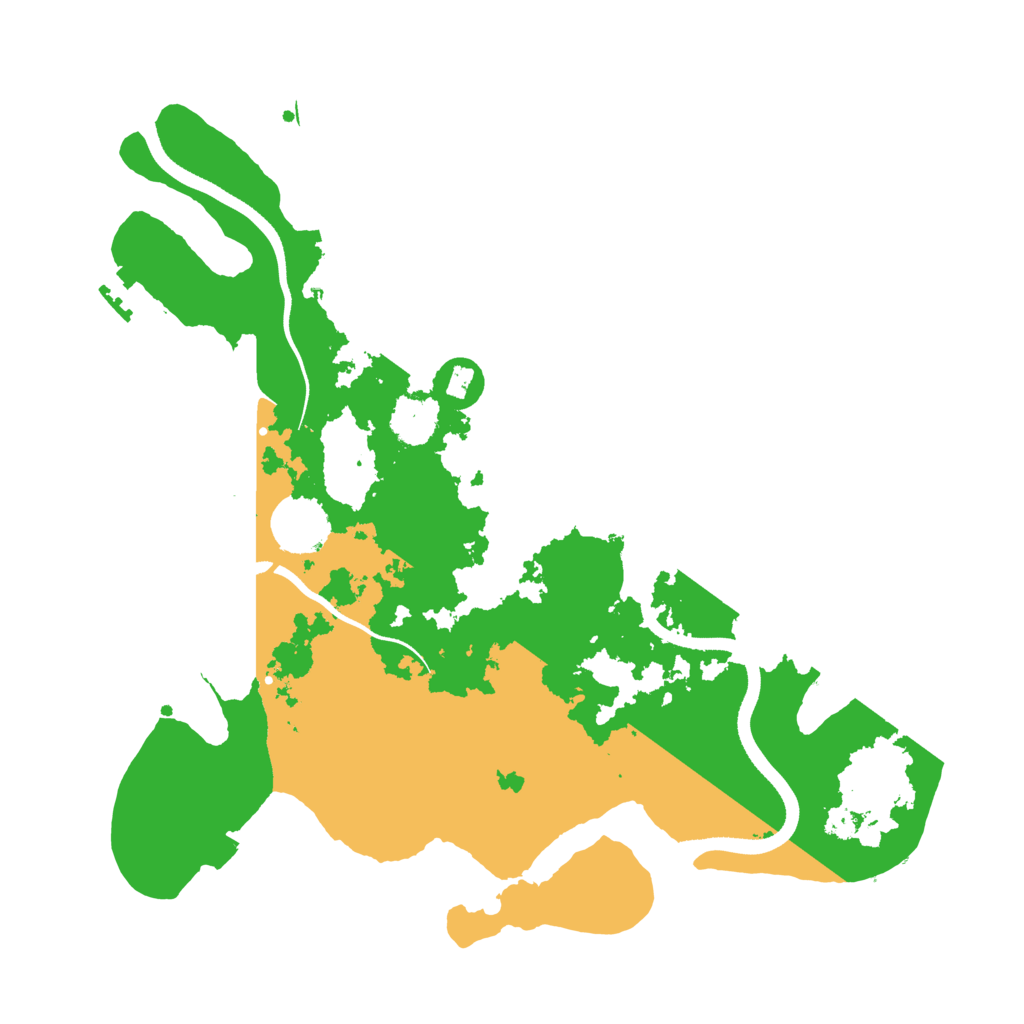 Biome Rust Map: Procedural Map, Size: 3500, Seed: 1503573766