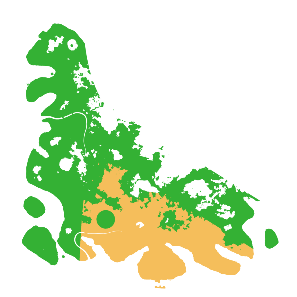 Biome Rust Map: Procedural Map, Size: 4250, Seed: 1077286453