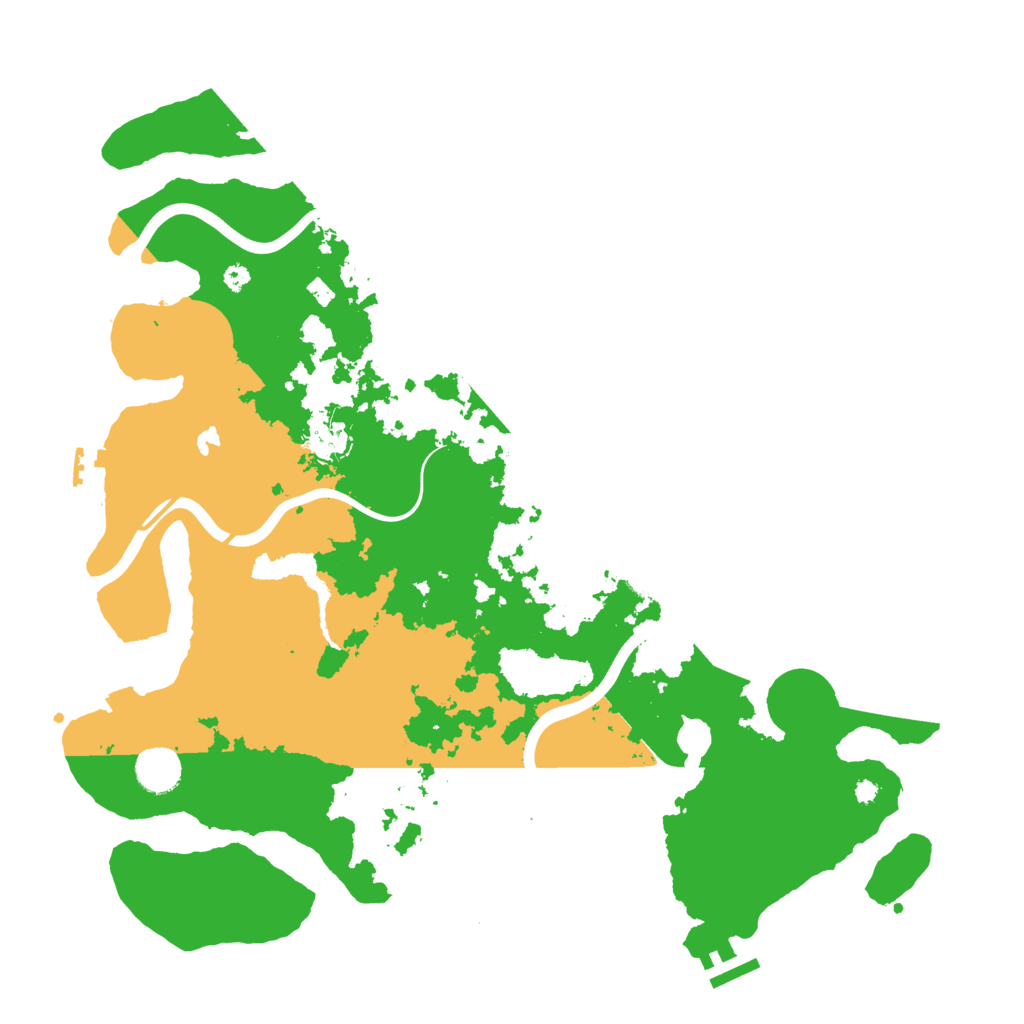 Biome Rust Map: Procedural Map, Size: 4000, Seed: 2341234
