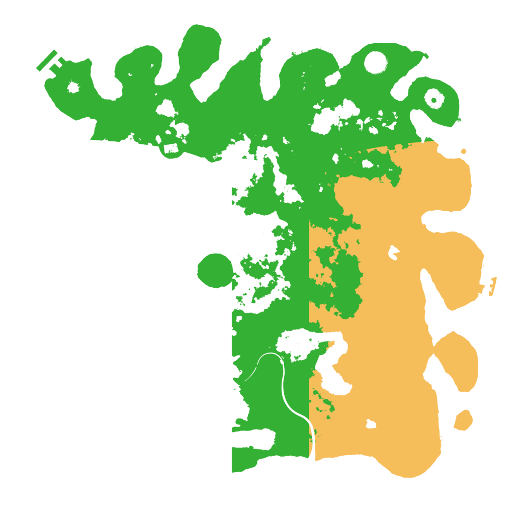 Biome Rust Map: Procedural Map, Size: 4000, Seed: 51872