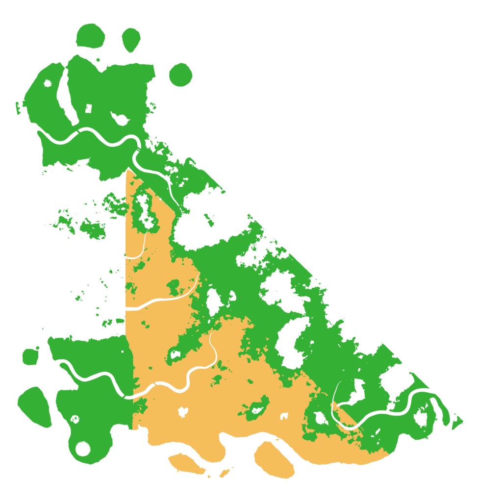 Biome Rust Map: Procedural Map, Size: 6000, Seed: 320286