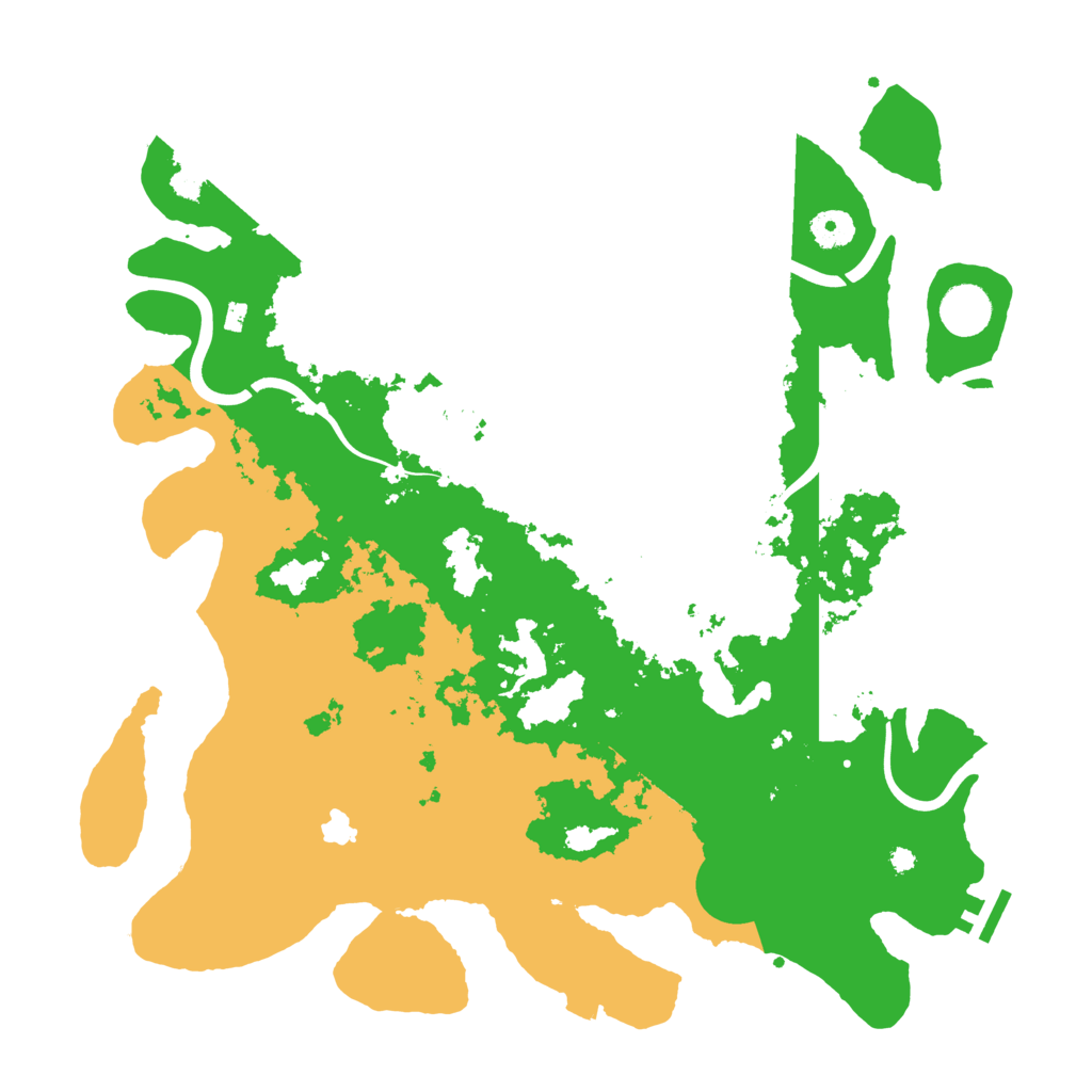 Biome Rust Map: Procedural Map, Size: 4000, Seed: 352013