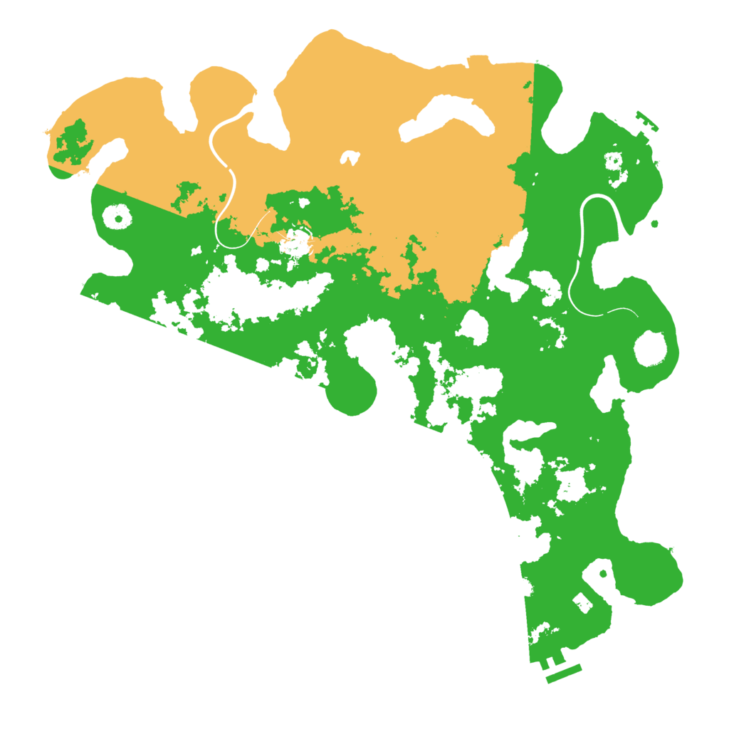 Biome Rust Map: Procedural Map, Size: 4000, Seed: 472012