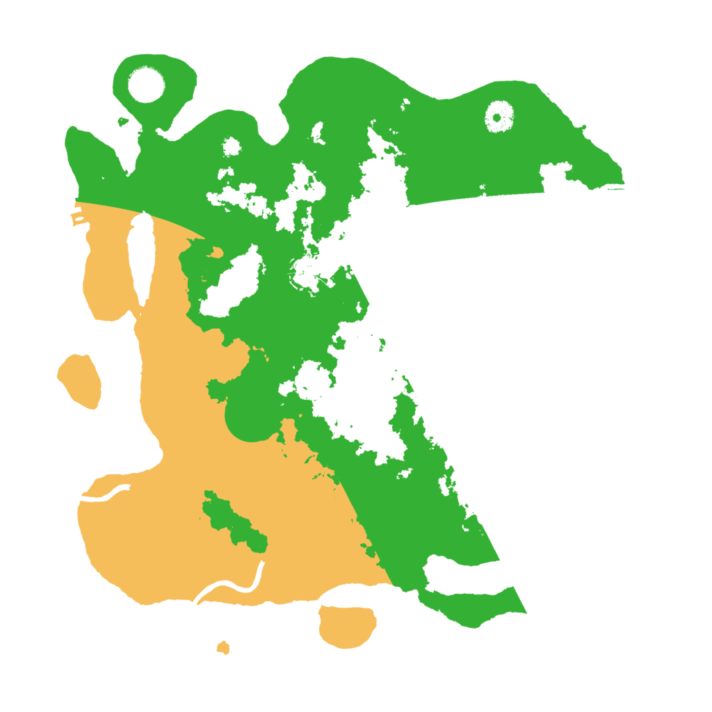 Biome Rust Map: Procedural Map, Size: 3500, Seed: 204375983