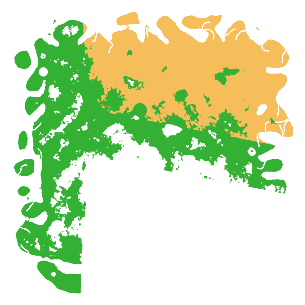 Biome Rust Map: Procedural Map, Size: 6000, Seed: 1452115794