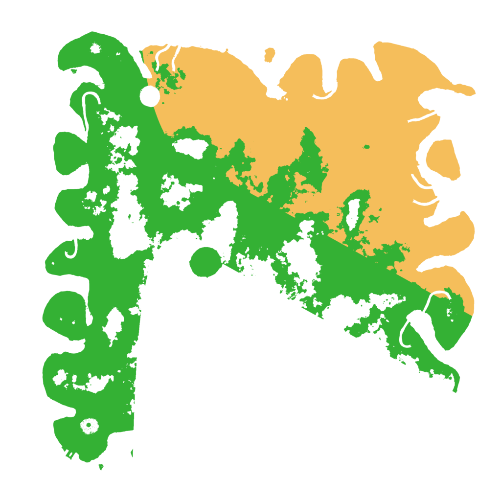 Biome Rust Map: Procedural Map, Size: 4500, Seed: 369544573