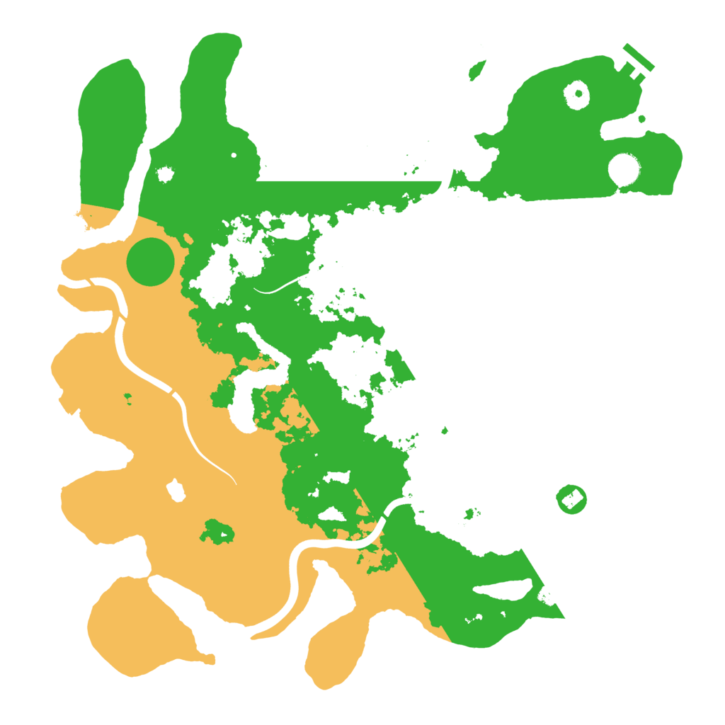 Biome Rust Map: Procedural Map, Size: 4000, Seed: 103613695