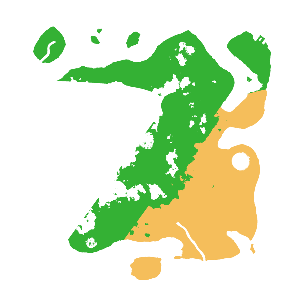 Biome Rust Map: Procedural Map, Size: 3000, Seed: 893573473