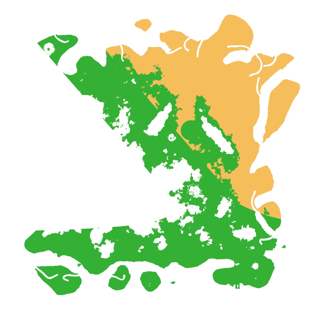 Biome Rust Map: Procedural Map, Size: 4300, Seed: 776516582