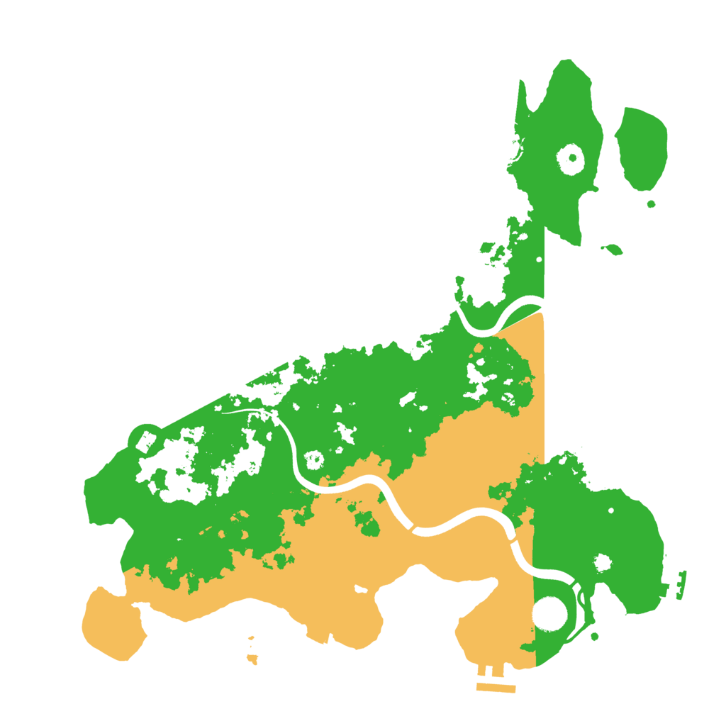 Biome Rust Map: Procedural Map, Size: 3750, Seed: 245726326