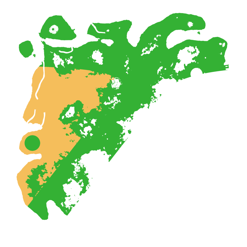 Biome Rust Map: Procedural Map, Size: 4200, Seed: 694209375