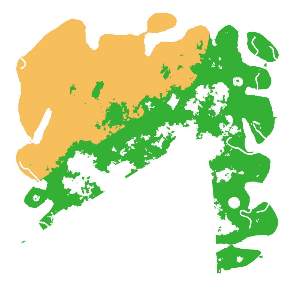 Biome Rust Map: Procedural Map, Size: 4500, Seed: 179633