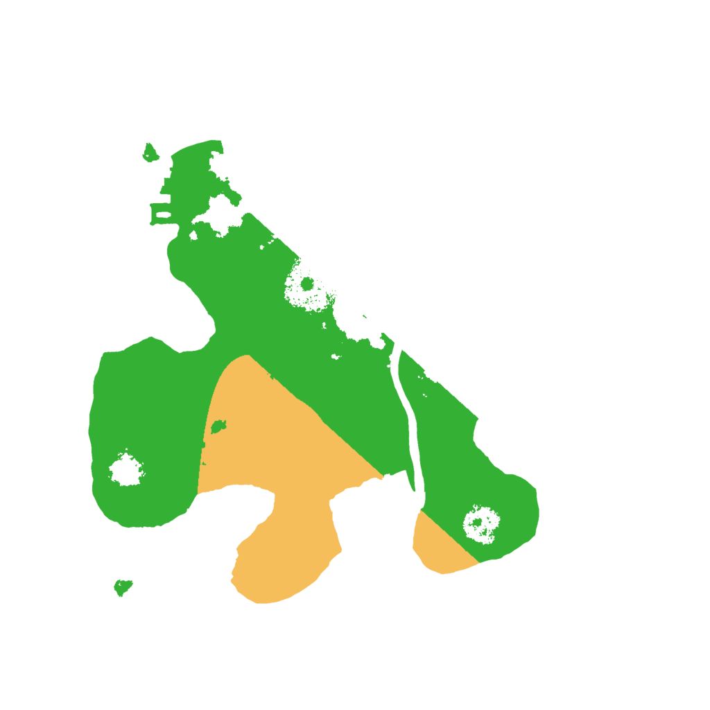 Biome Rust Map: Procedural Map, Size: 1999, Seed: 883553379
