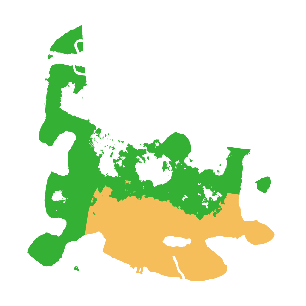 Biome Rust Map: Procedural Map, Size: 3000, Seed: 93298