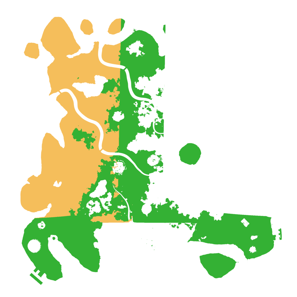 Biome Rust Map: Procedural Map, Size: 4000, Seed: 19963