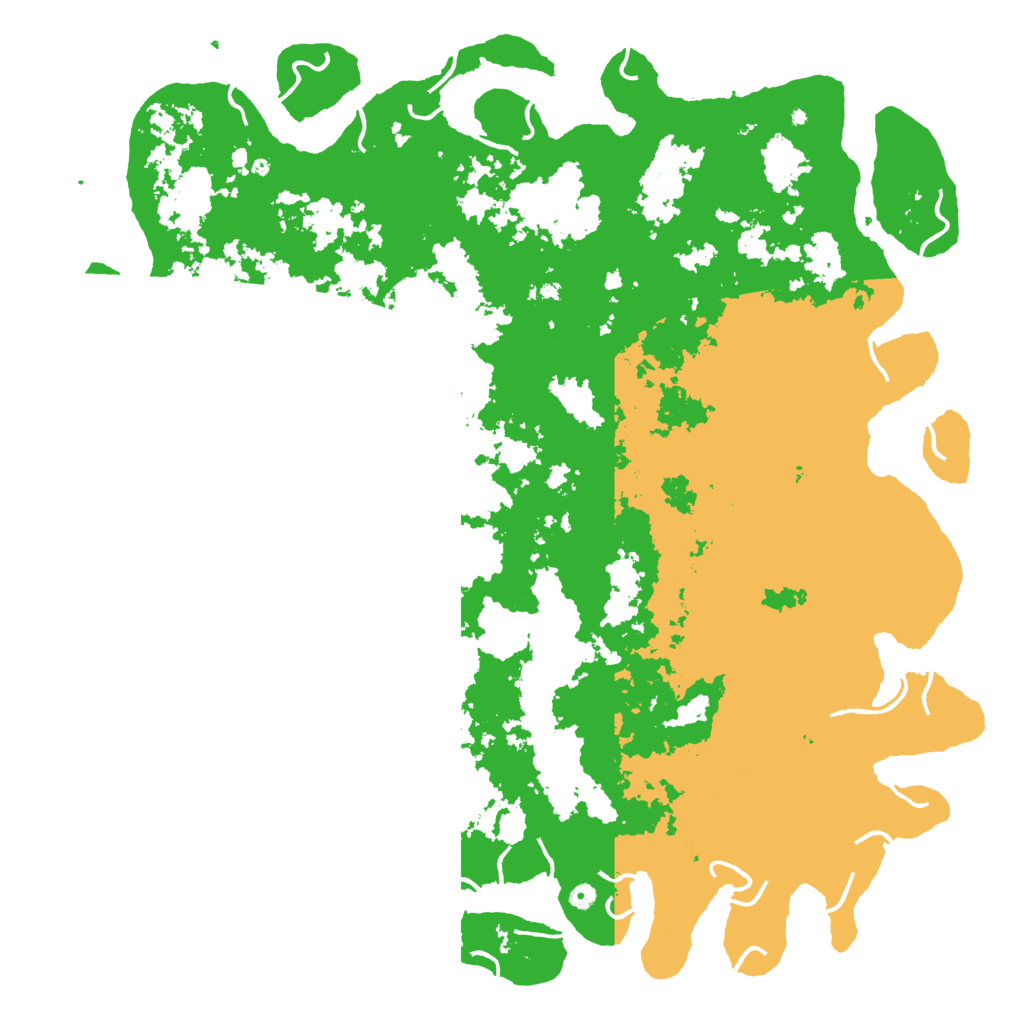Biome Rust Map: Procedural Map, Size: 6000, Seed: 4674588