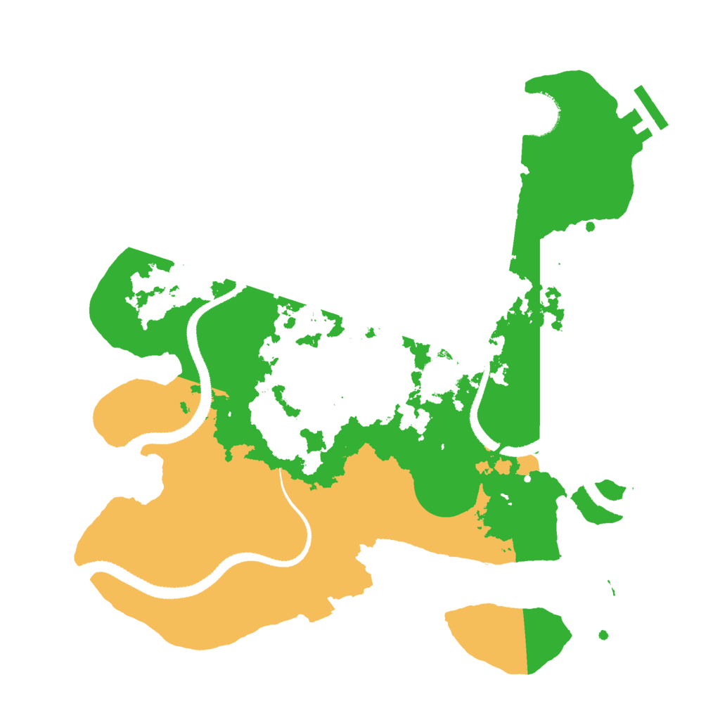 Biome Rust Map: Procedural Map, Size: 3000, Seed: 1902373408