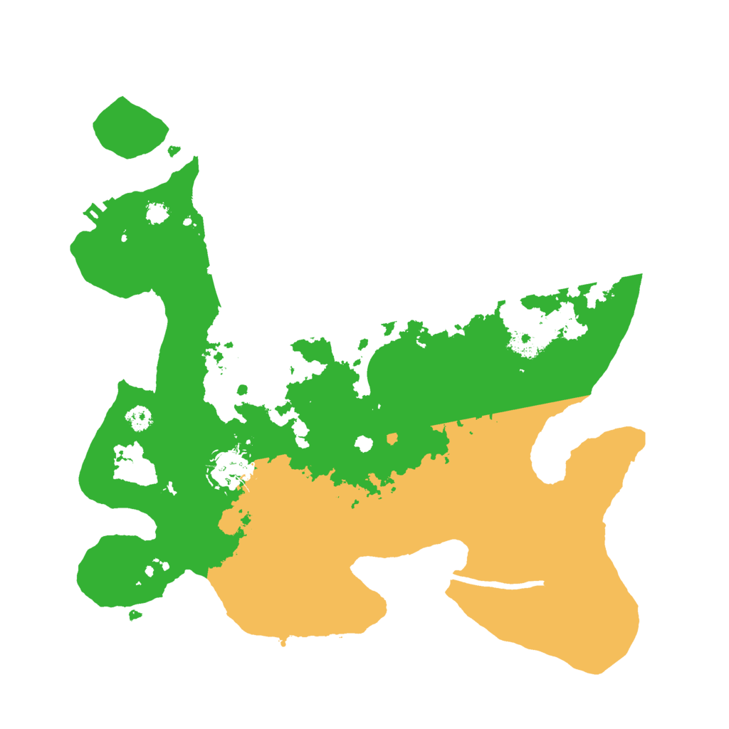 Biome Rust Map: Procedural Map, Size: 3000, Seed: 1486027366
