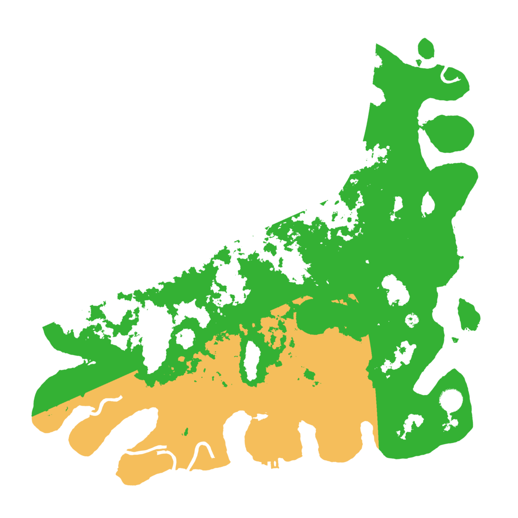 Biome Rust Map: Procedural Map, Size: 4000, Seed: 10669