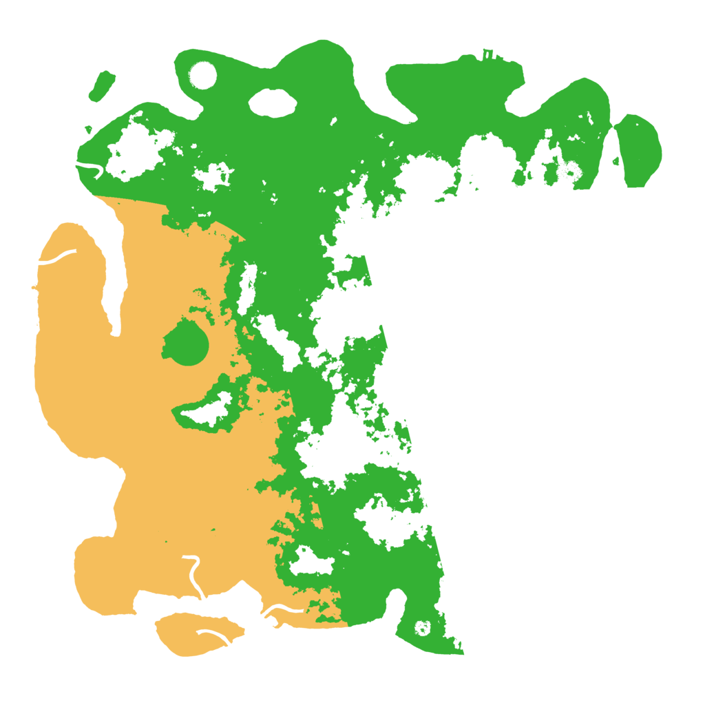 Biome Rust Map: Procedural Map, Size: 4500, Seed: 2021080796