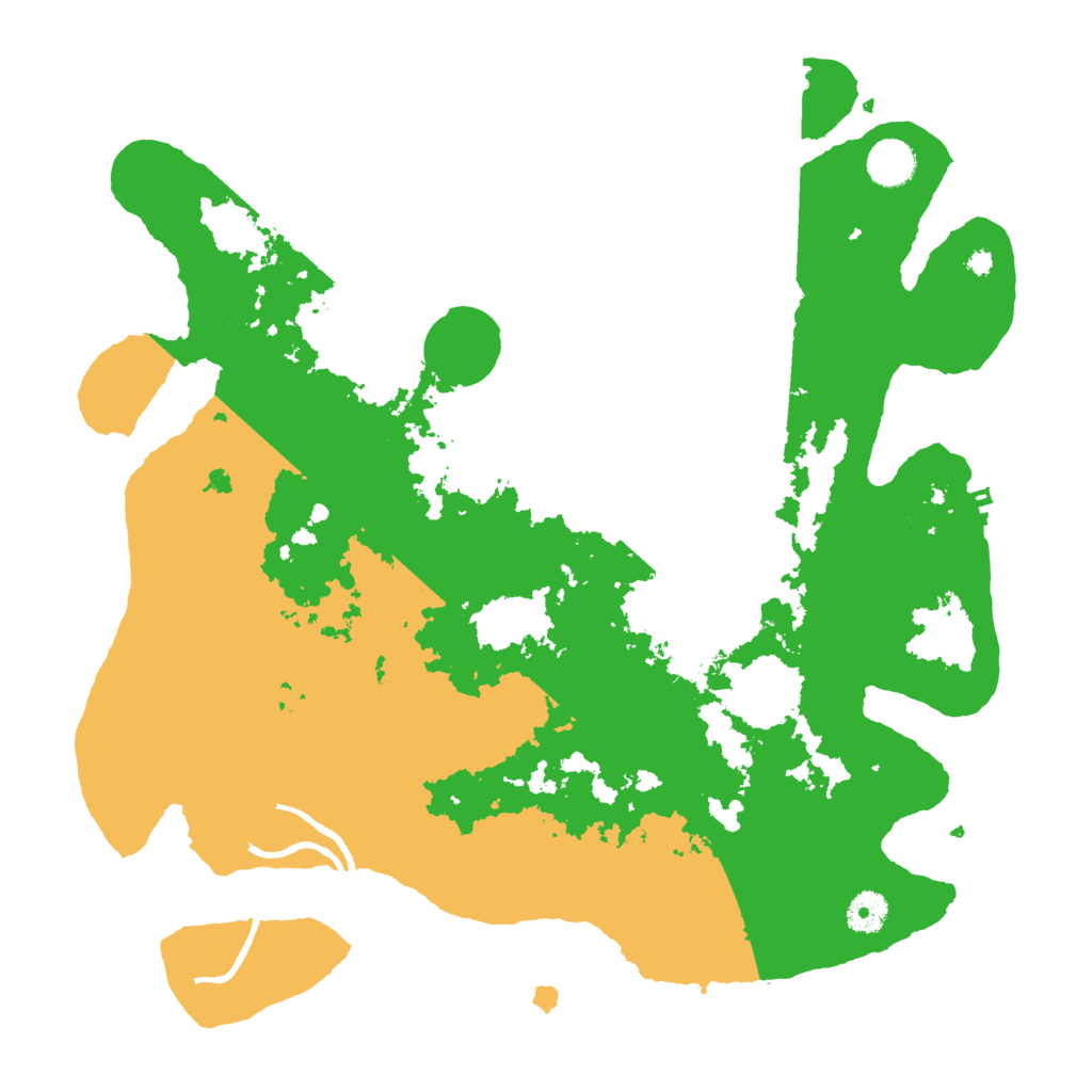 Biome Rust Map: Procedural Map, Size: 4000, Seed: 2025755903
