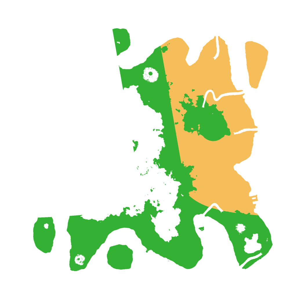 Biome Rust Map: Procedural Map, Size: 3000, Seed: 625052723