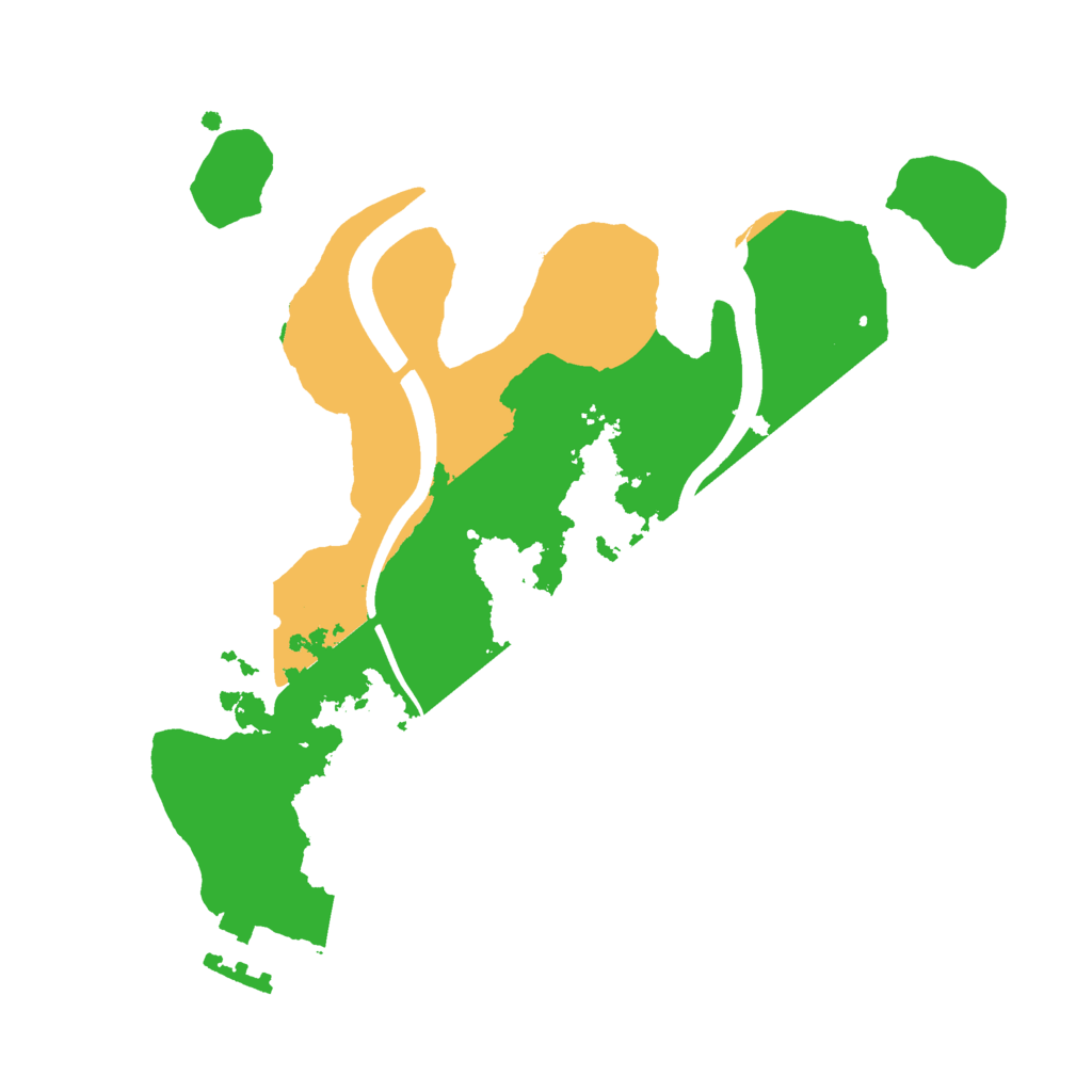 Biome Rust Map: Procedural Map, Size: 2250, Seed: 20220517