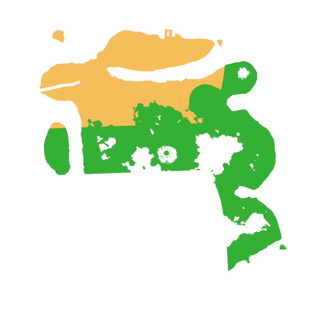 Biome Rust Map: Procedural Map, Size: 2500, Seed: 47536