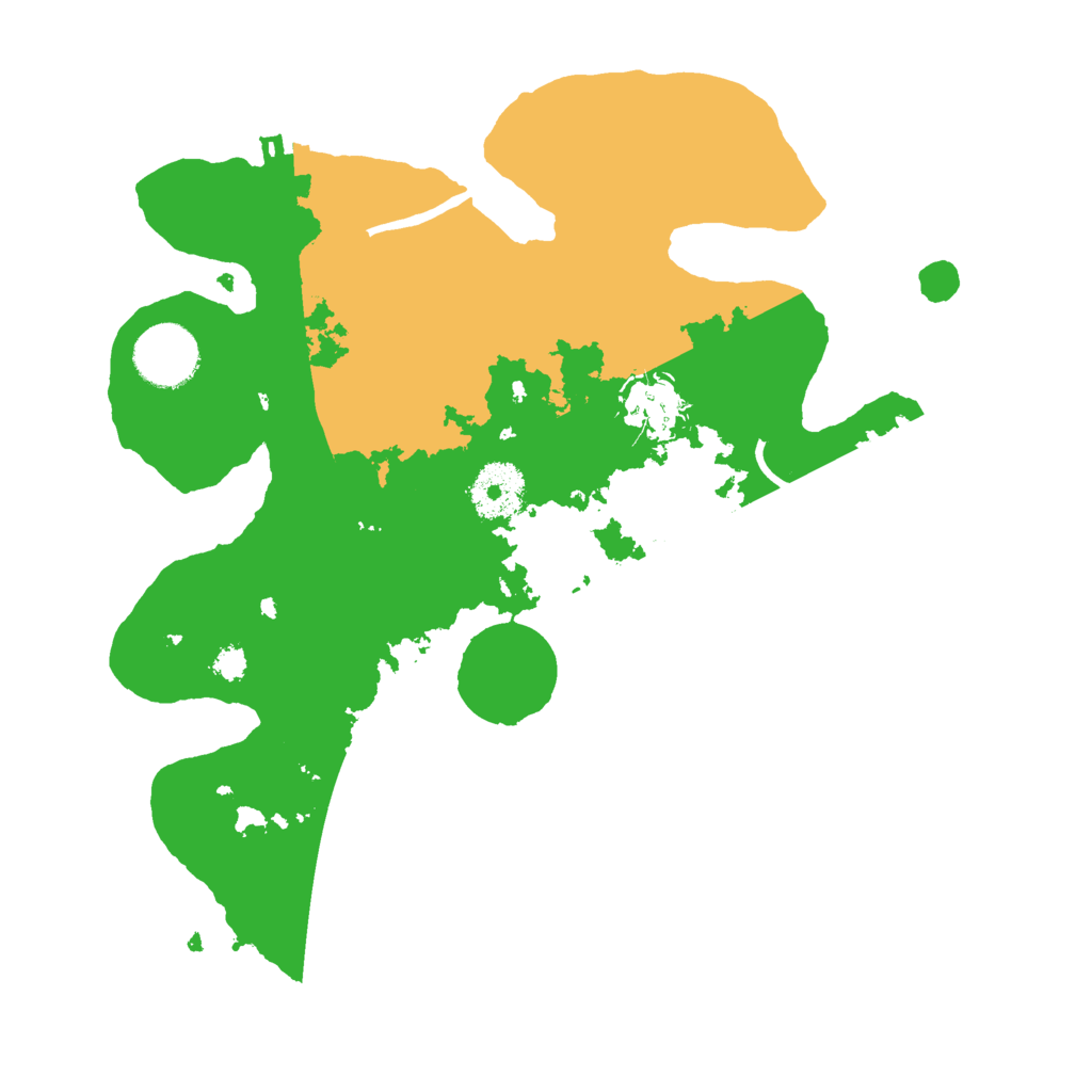 Biome Rust Map: Procedural Map, Size: 3000, Seed: 24284