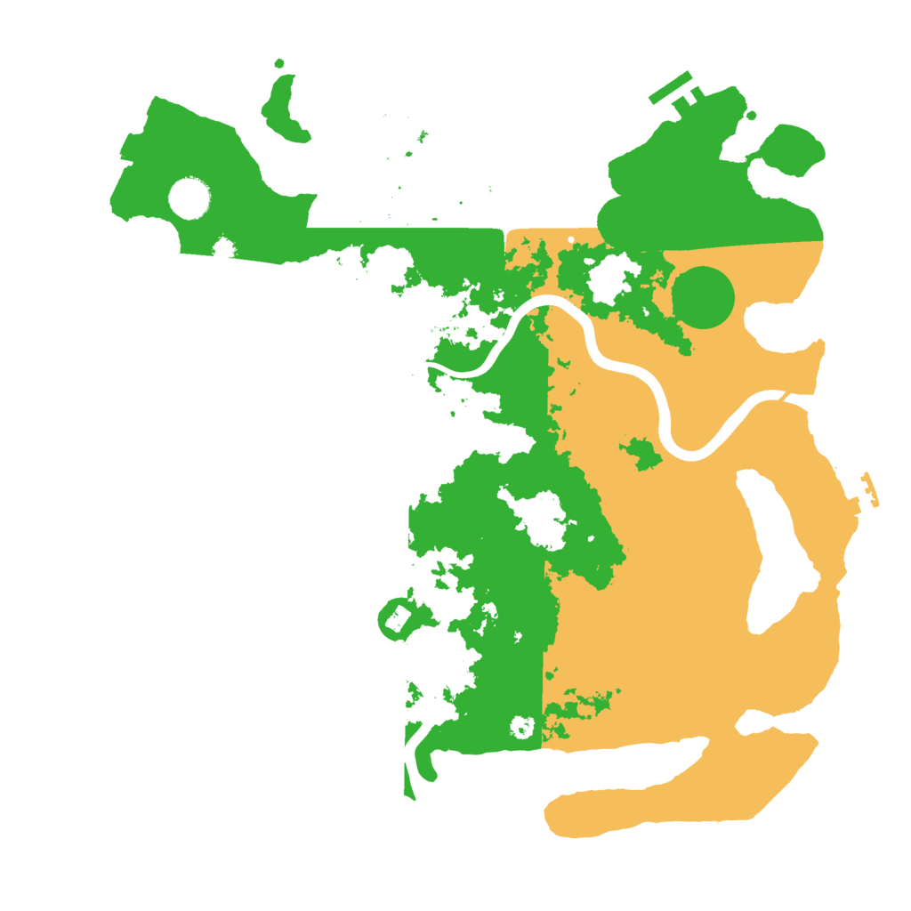 Biome Rust Map: Procedural Map, Size: 3850, Seed: 1806468590