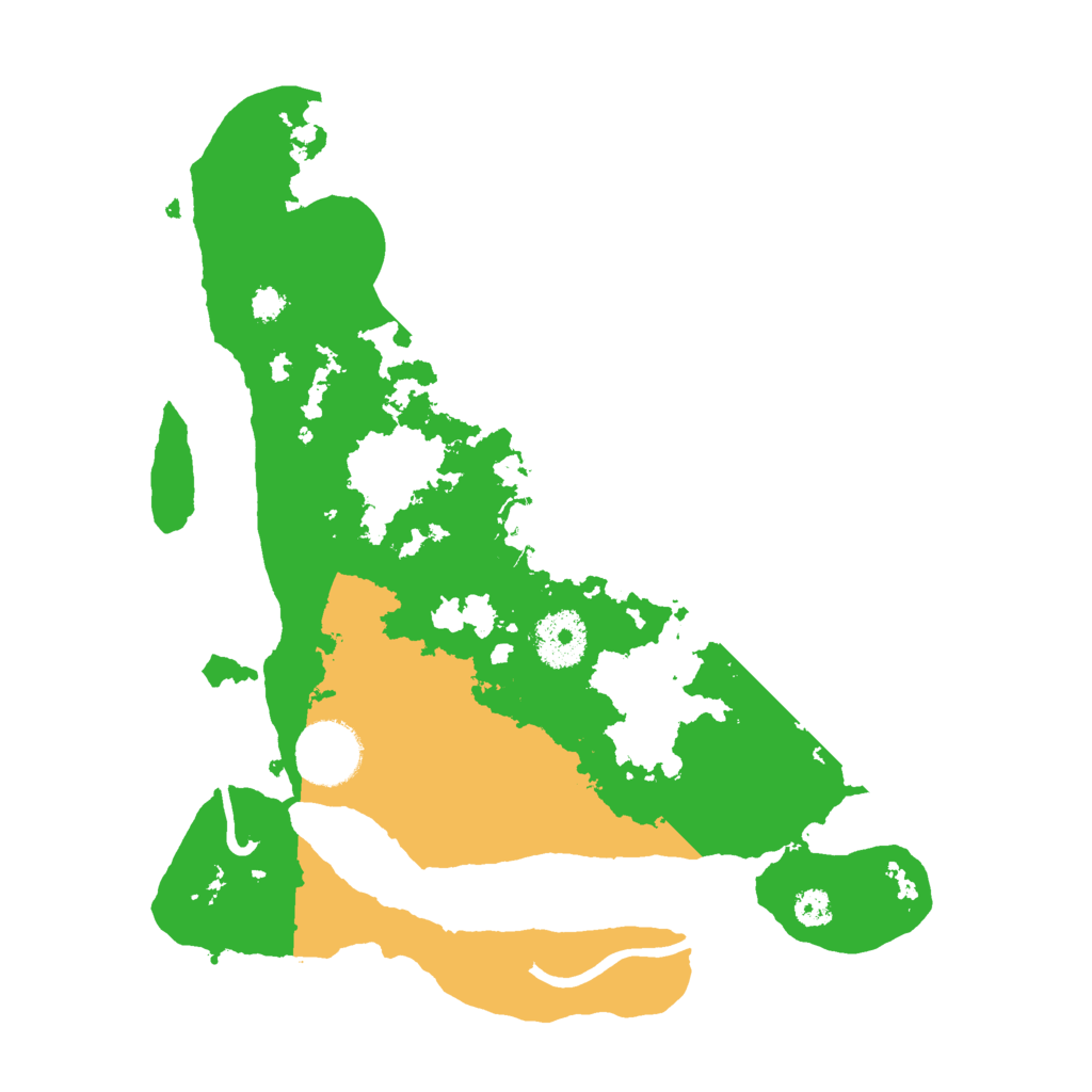 Biome Rust Map: Procedural Map, Size: 3000, Seed: 8092019